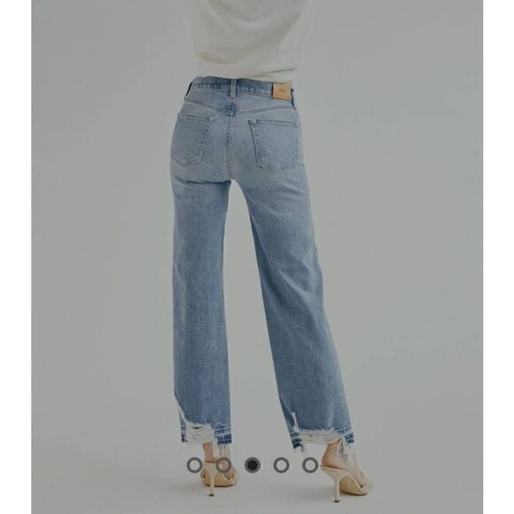 EDWIN Marli High-Rise Wide-Leg Ankle Jeans - Picture 2 of 14